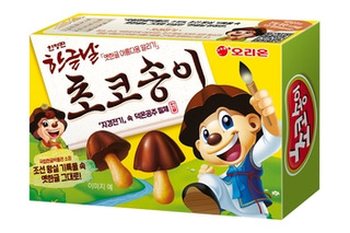 韓国の「きのこのチョコ菓子」と「海の生き物スナック」が特別バージョンに！ハングルの日記念 画像