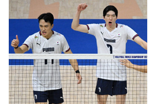 日本に続き韓国も世界バレー予選敗退が決定 格上相手にエース奮闘、1セット奪取も大会2連敗 画像