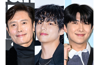 イ・ビョンホンにBTS・V&RMまで…Kカルチャー象徴の豪華ショットが話題!「韓国ラシュモア山」 画像