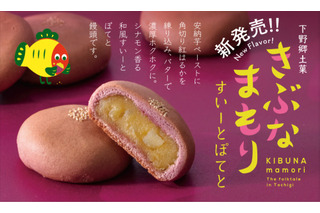 栃木の和菓子屋・松屋、安納芋あんとバターのコクを効かせた秋限定スイートポテト発売！ 画像