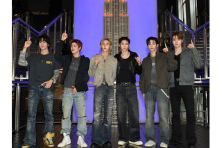 RIIZE、米ニューヨーク『エンパイア・ステート・ビル』をチームカラーに点灯「夢がさらに大きく、鮮明になった」 画像