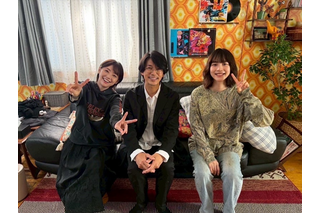 ドラマ『MISS KING』で共演！のん＆倉科カナ＆藤木直人の3ショットに反響 画像