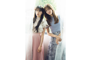 櫻坂46・田村保乃＆村井優が初表紙！“姉妹”をテーマに美しすぎる2ショットを披露 画像