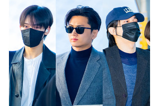 ENHYPEN、隠しきれない“イケメンオーラ”で空港に登場！「2025 MAMA AWARDS」のため香港に出国【空港写真】 画像