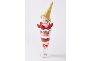 パフェ、サンデー、ミルフィーユまで！ジョナサン、「いちごのハーゲンダッツ」を使用したスイーツメニューを11日より販売 画像