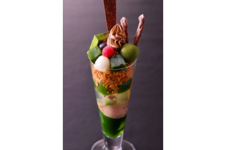 京都・宇治の老舗茶舗が“濃厚チョコ”の抹茶パフェを本日より発売！ 画像