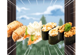 スシローが「ジョジョの奇妙な冒険」とコラボか？キャラを寿司ネタに置き換えた「バーーーン」など、7枚もの画像で匂わせ 画像