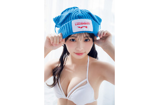 『今日、好きになりました。』“けいえる”こと河本景、青ニット×白ビキニ姿でフレッシュボディ披露！ 画像