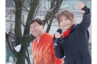 夢グループ石田重廣社長と保科有里、さっぽろ雪まつり会場に登場！「安い、安～い」実演で来場者歓喜 画像