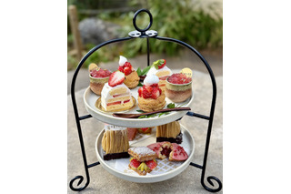 大正元年創業の老舗菓子メーカー・中島大祥堂、丹波産いちご尽くしの春限定アフタヌーンセットを販売！ 画像