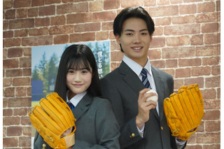 黒氏萌楓＆佐藤泰心がセンバツ応援イメージキャラクターに抜擢、ドキドキの初会見に「一歩成長した」と手応え 画像