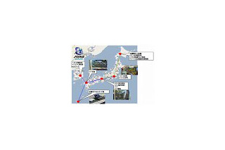 NEC、次世代技術OpenFlowによる広域映像伝送に成功 〜 札幌から沖縄まで5拠点を繋ぐ 画像