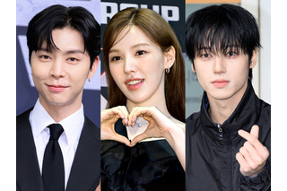 東京ドームに集結！Red Velvet＆NCT＆ATEEZの人気メンバー、WBC韓国代表戦で「豪華始球式リレー」 画像