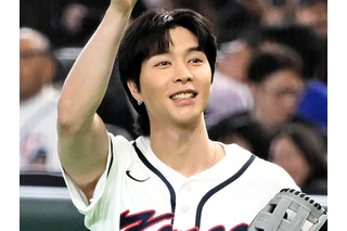 NCT・ジャニー、WBCの始球式に登場！東京ドームを沸かせた力強い投球、練習の様子も【独自写真】 画像
