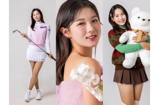 大胆ドレスに美脚チラリのミニスカウェアまで！韓国の“選ばれし”人気女子ゴルファー12人が大変身 画像
