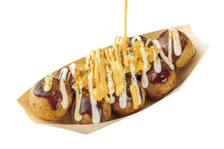 築地銀だこ、ドジャース応援新作たこ焼「LA マッケンチーズ」27日発売！Wチーズソースで濃厚仕立て 画像