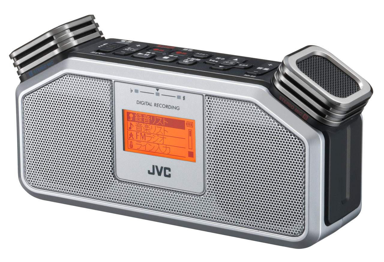 micJVC RD-R1-H ポータブルデジタルレコーダー 説明書あり