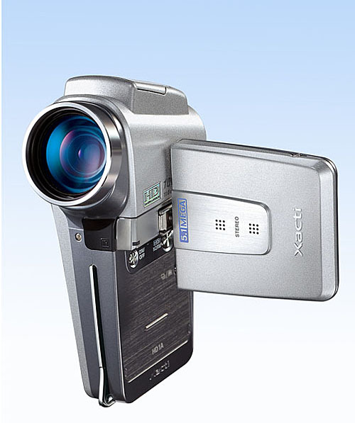 三洋、デジタルムービーカメラ「Xacti」に世界最小・最軽量モデルと