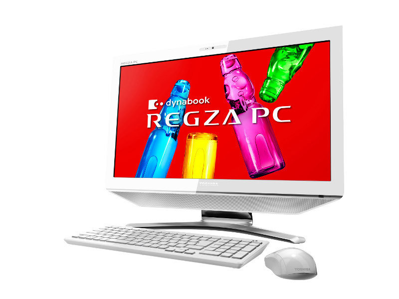 東芝、「dynabook」2012年夏モデルに23型液晶一体型「REGZA PC D732