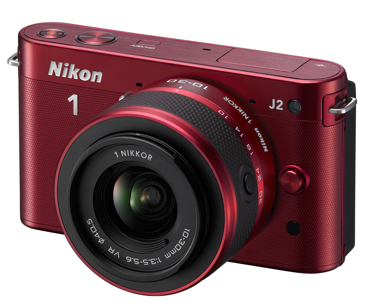 ニコン、6色展開のミラーレス一眼「Nikon 1 J2」……2.5倍交換レンズや