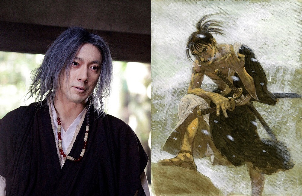 市川海老蔵が長髪に キムタク主演映画 無限の住人 ビジュアル公開 Rbb Today