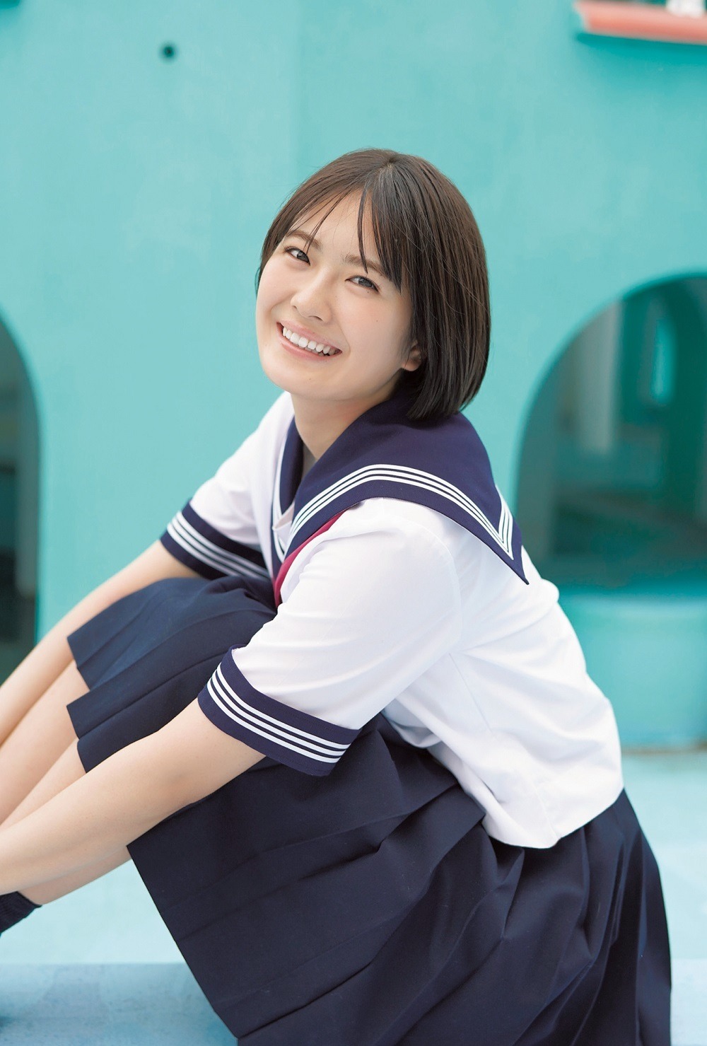 乃木坂46・清宮レイ、日向坂46・山口陽世ら、みずみずしい「制服