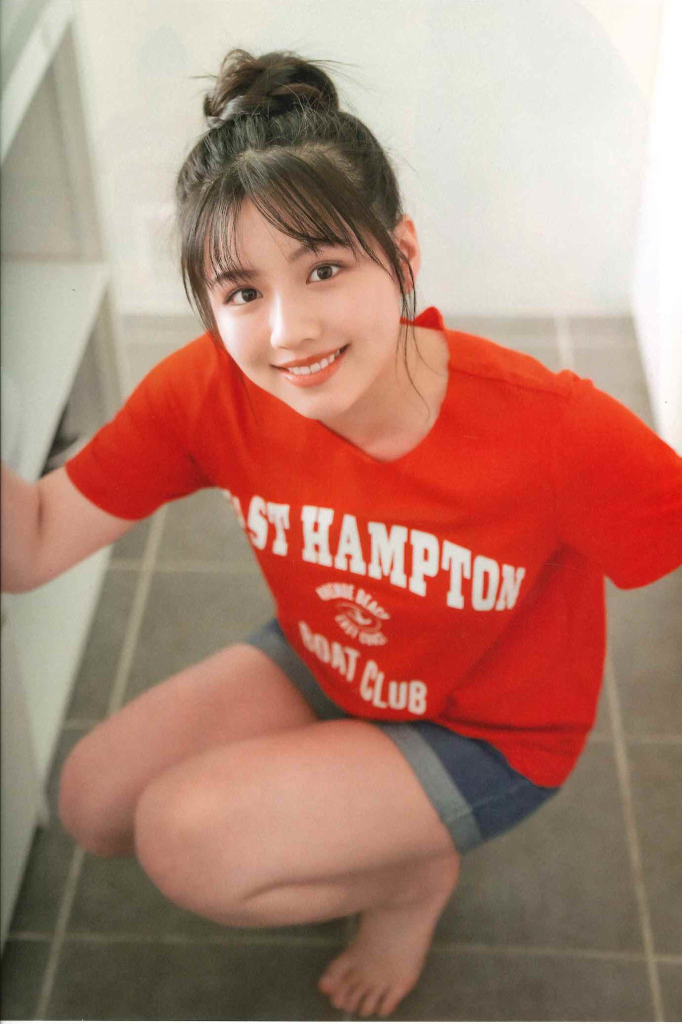 日向坂46・渡邉美穂、週チャンで卒業直前グラビア！愛くるしいカット