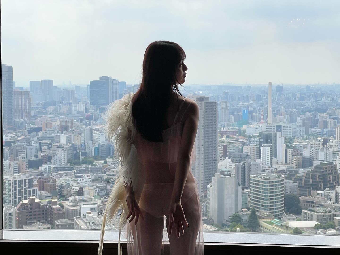 逆光透け下着 やばすぎます」豊田ルナ、ランジェリーが見えるスケスケ衣装披露 | RBB TODAY