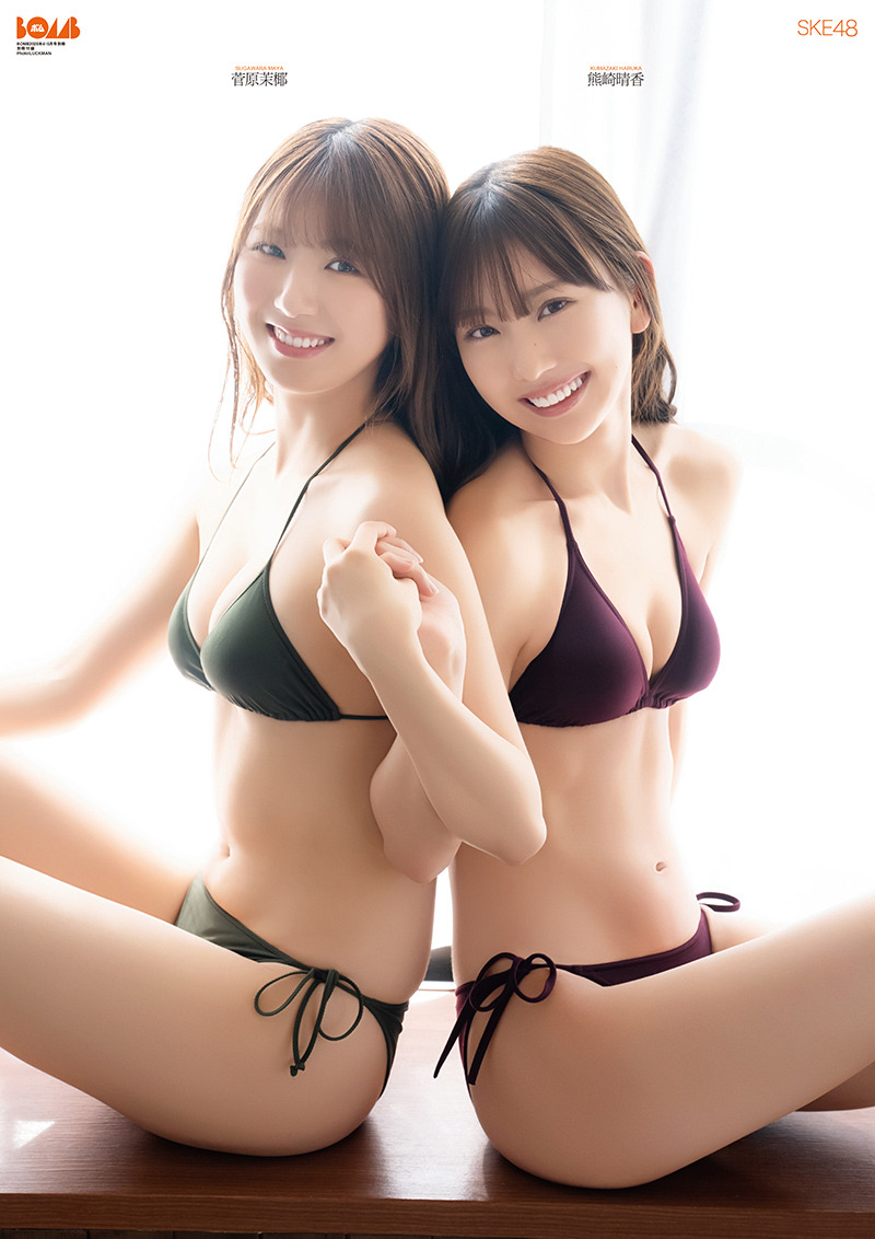 ＳＫＥ　　水着 SKE48の熊崎晴香＆菅原茉椰、水着グラビアで“視線奪う”美ボディ披露 | RBB TODAY