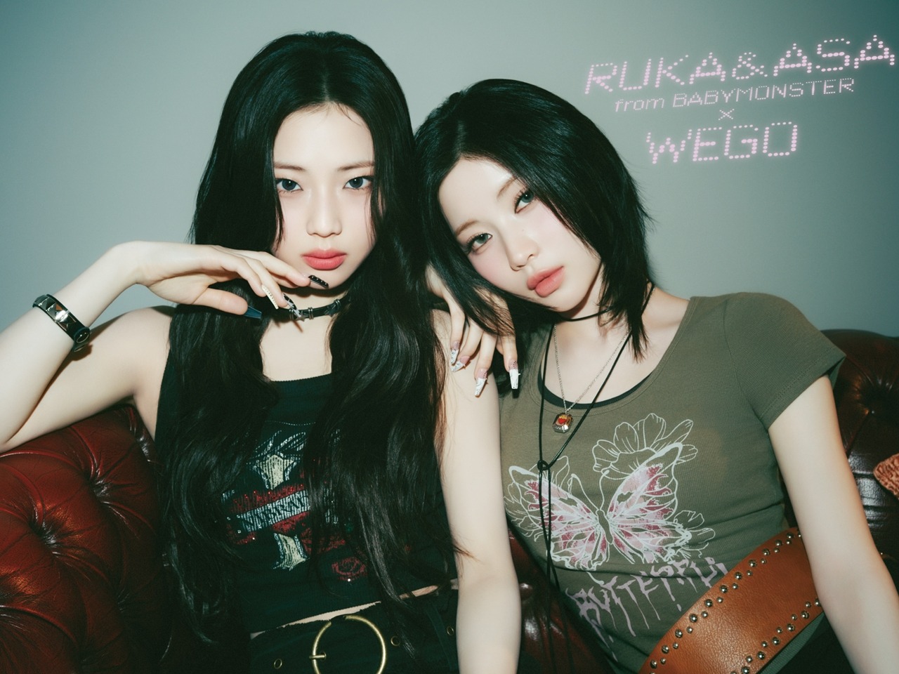 BABYMONSTER ルカ B賞 BABYMONSTER・ルカ＆アサが「WEGO 2025 SUMMERビジュアル