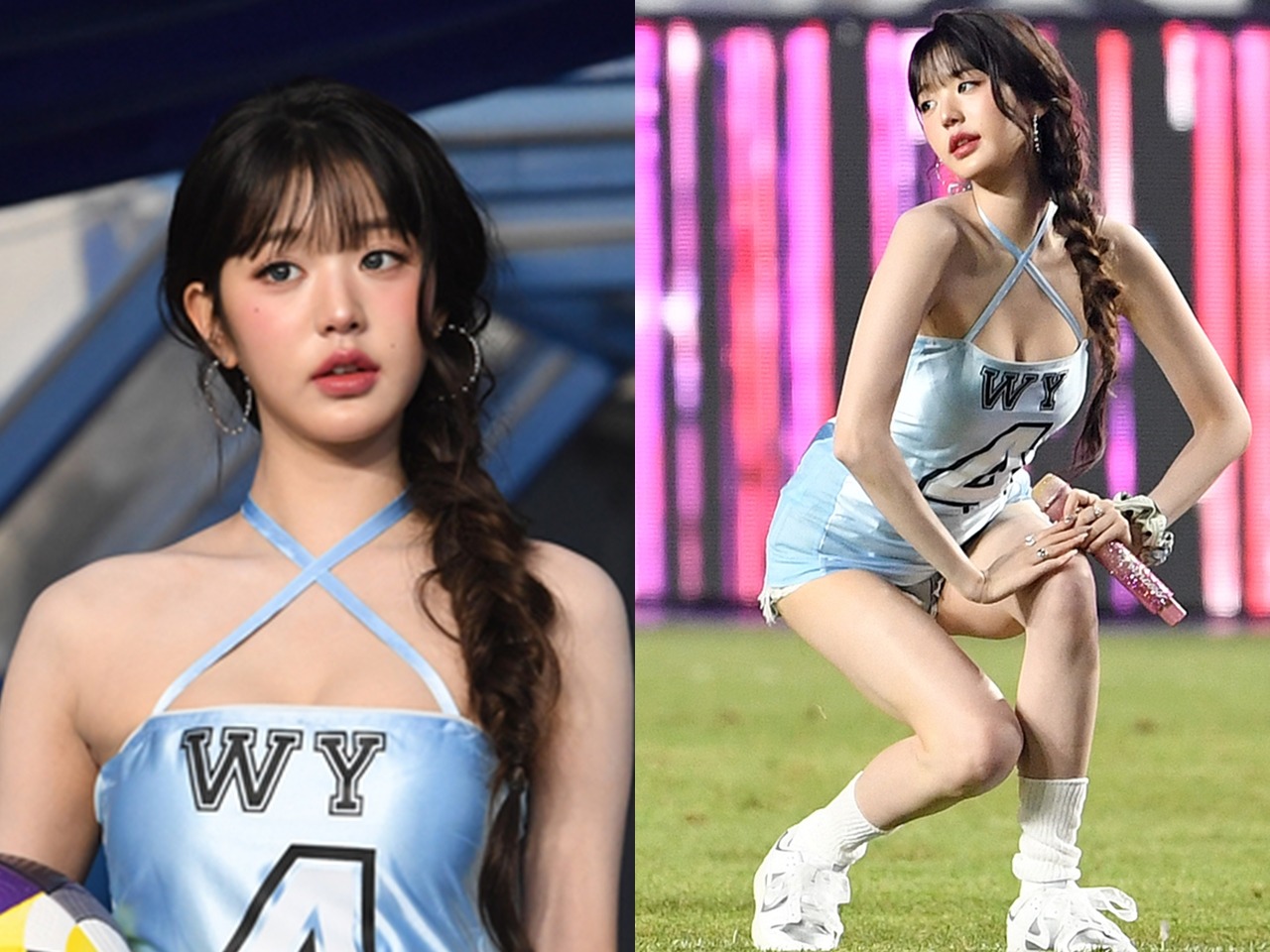 IVE サッカーユニフォーム　ウォニョンWONYOUNG ニューカッスル・ユナイ IVEウォニョン「サッカー衣装」セクシーすぎ? 中国ファンダムが