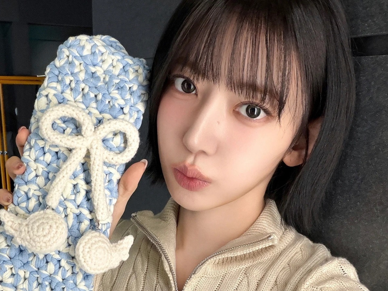 LE SSERAFIM 東京ドーム KNIT ニット XLサイズ トレカ付き LE SSERAFIM 東京ドーム ユニットトレカ ニット付属 - メルカリ