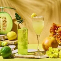 カクテルドリンク (左)翠風 (右)Pasionade