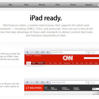 「iPad ready.」と名付けられたページ