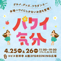 ハワイの気分を満喫できるイベント『ハワイ気分』　