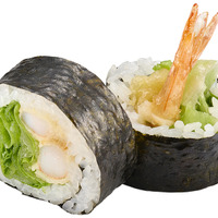 レタス巻（えび天入り）