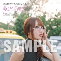 野村実代 1st写真集『美しい方程式』特典