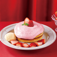 春限定「苺のホットケーキ～まろやか苺ミルククリーム～」単品 1,330円→1,130円