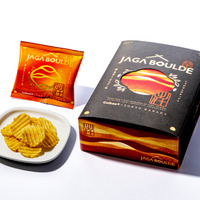 ＜6位＞Calbee+×東京ばな奈 じゃがボルダチップス　鰹と昆布のうまみだし味　4袋入　1,047円