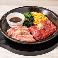 カルビ＆ワイルドステーキ(110g)