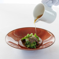 「穀雨(こくう)」の美しさを伝えるための一皿。