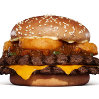 「オニオンリングダブルビーフ ビッグマウス スモークハウス」単品1,490円、セット1,790円