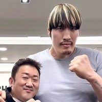 「もはや衝撃映像」“巨人”チェ・ホンマン×“剛腕”マ・ドンソク、規格外の2ショットに驚愕の声