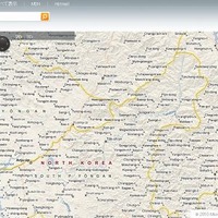 Bing地図での北朝鮮