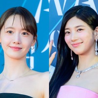 “国民の初恋”2人の授賞式の衣装が被った!?少女時代・ユナ＆スジ、稀な事態も異なる魅力で感嘆誘う