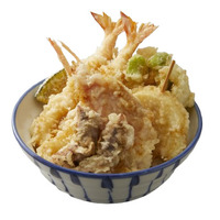 大海老・金目鯛・ほたるいかの初夏天丼　1,190円（税込）