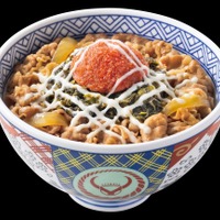 明太高菜マヨ牛丼