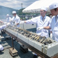 【1日400名限定】京都嵐山6月若鮎祭り　鮎の塩焼き試食チャリティーイベント