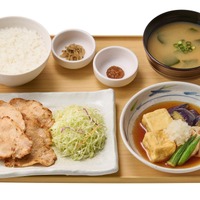 【揚げ出し豆腐2倍】三元豚ロースの西京焼と揚げ出し豆腐の定食　1,320円