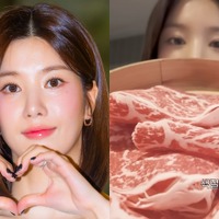 「服のボタンが…」IZ*ONE出身ウンビ、日本で“爆食”！行きつけのすき焼き店も紹介